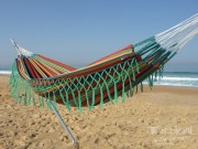 Hamac CARIBE Franges rasta