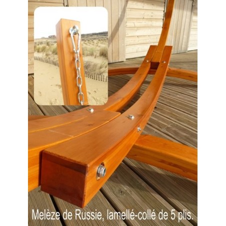 Support de hamac bois Latino relax