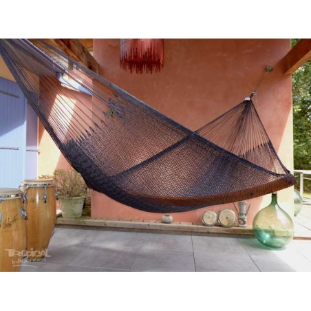 Hamac mexicain nylon noir