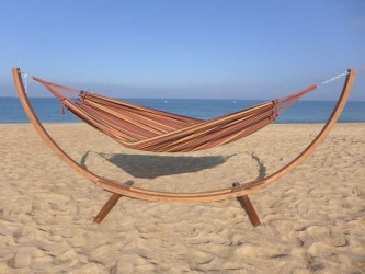 HAMAC AVEC SUPPORT CREPUSCULE