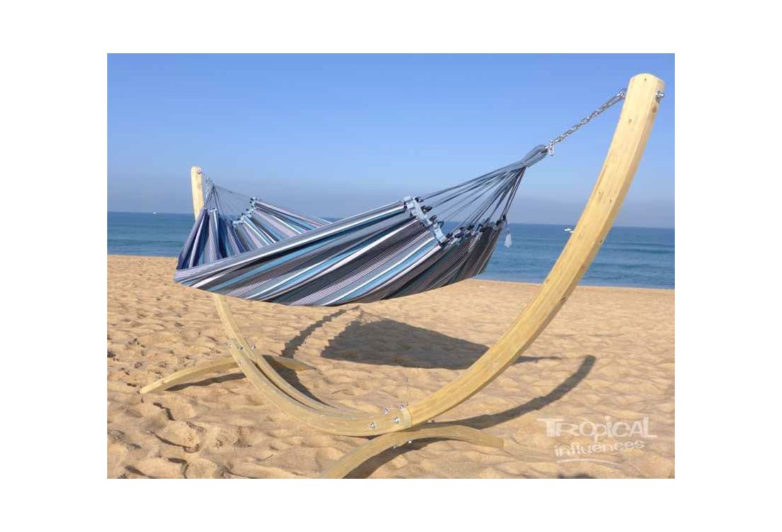 hamac et support bleu abysses