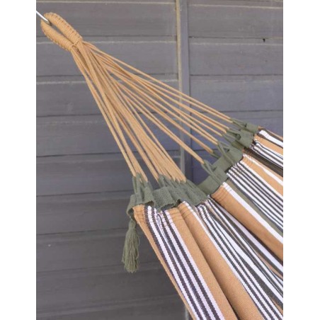 hamac kaki ocre jaune