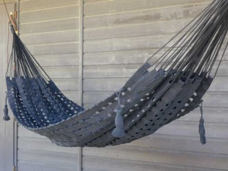 black modern hammock