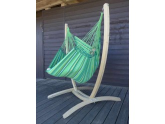 Chaise hamac  avec support bois
