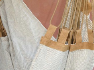 toile yiri ecru caramel
