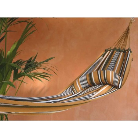 COUSSIN POUR HAMAC OCRE JAUNE