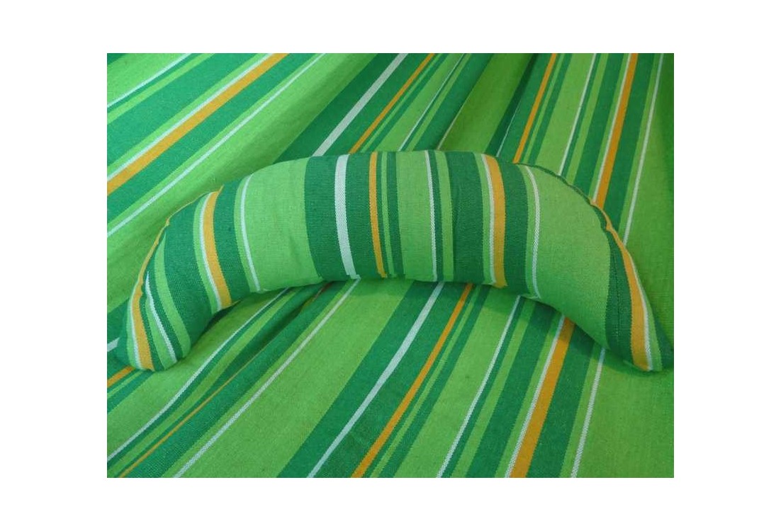 coussin hamac vert