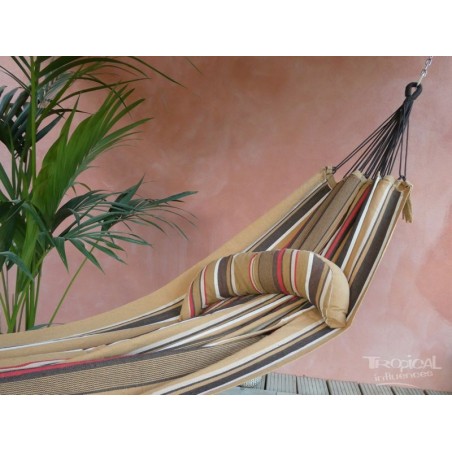 coussin hamac marron