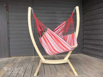 HAMAC CHAISE SUPPORT BOIS