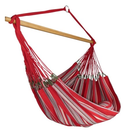 hamac chaise xxl rouge