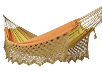 Brazilian Hammock Caruaru Orange
