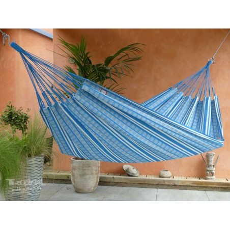 Hamac bleu jacquard