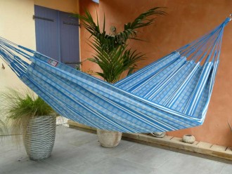 blue hammock