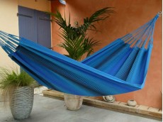 blue black hammock