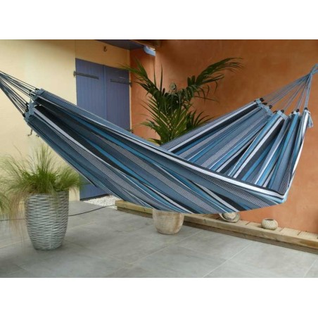 hamac noir bleu
