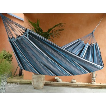 hamac bleu noir