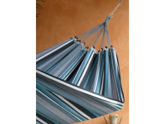 hamac bleu et gris