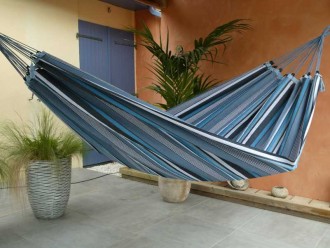 hamac bleu azur