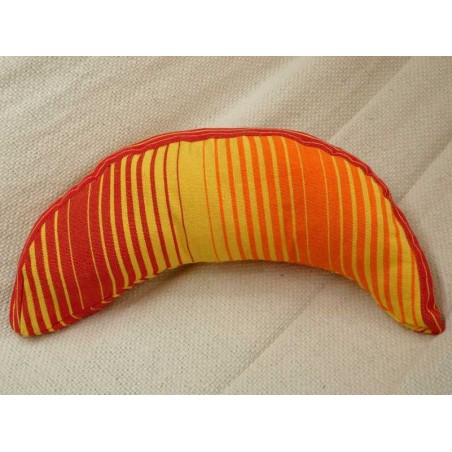 coussin hamac jaune orangé