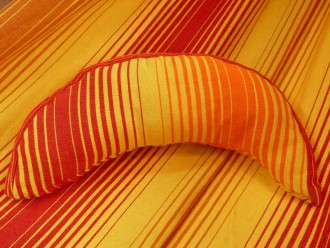 Coussin hamac jaune