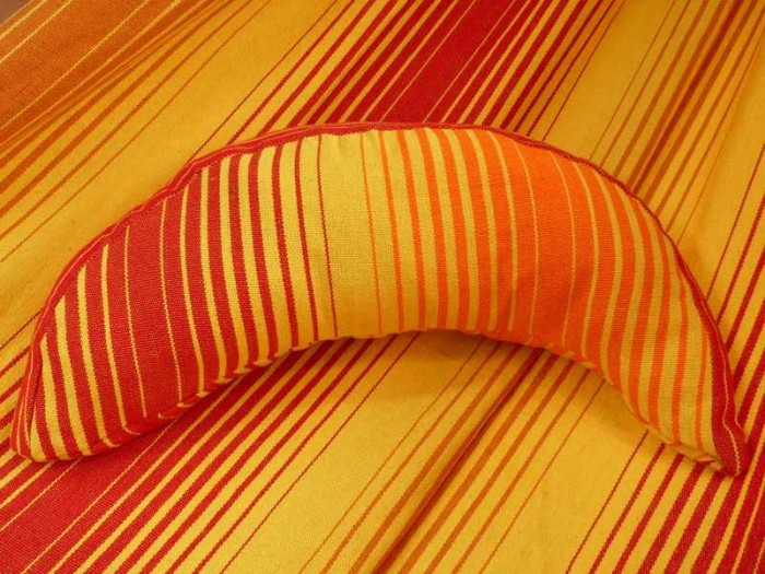 Coussin hamac jaune