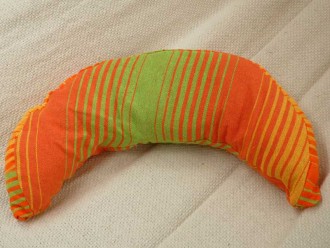 coussin hamac vert jaune
