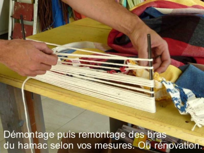 Modif longueur hamac Modif longueur hamac