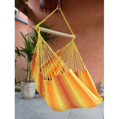 Hamac chaise jaune