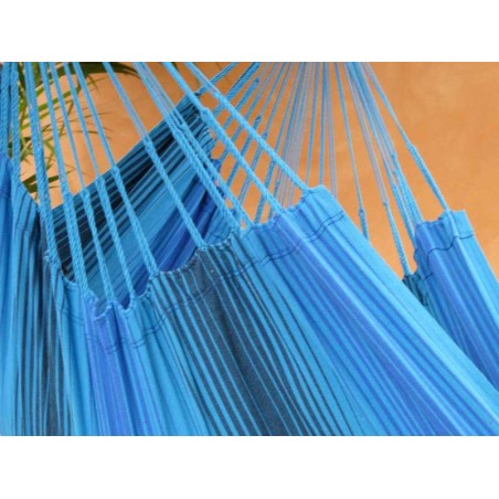 chaise hamac bleu