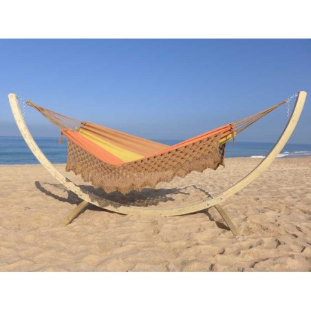 hamac luxueux sur support