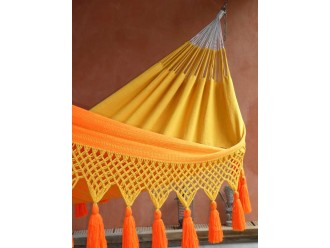 hamac jaune orange