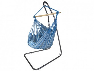Hamaca silla Poligono Turquesa XL soporte Soledad