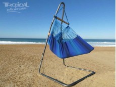 hamac chaise bleu xxl