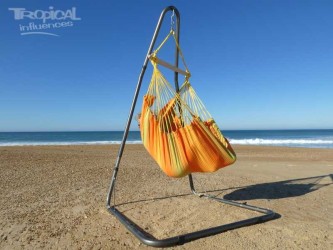 hamac chaise jaune tropical hamac