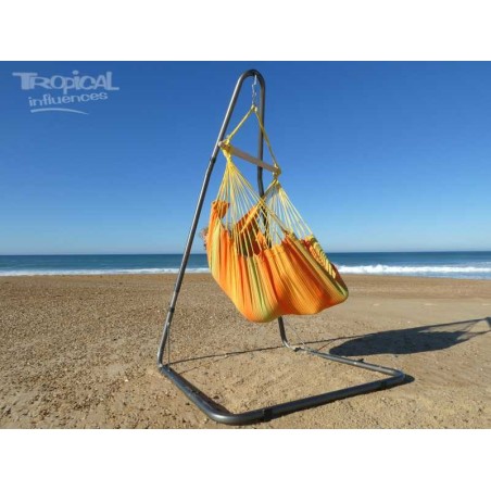 hamac chaise jaune tropical hamac