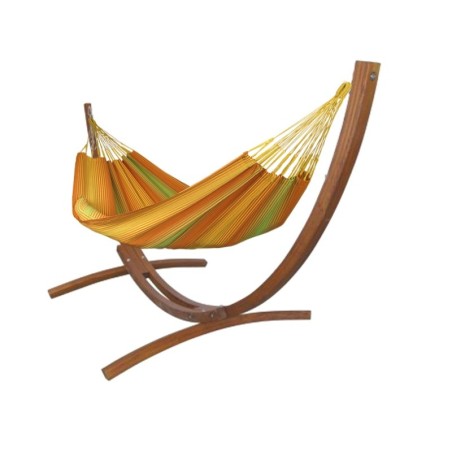 hamac avec bois orange