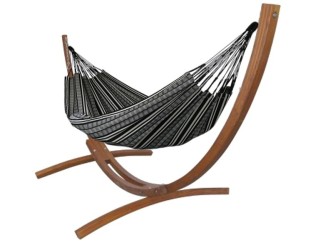 Freestanding Hammock Latino L Poligono Black