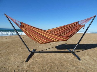 hamac crepuscule avec support