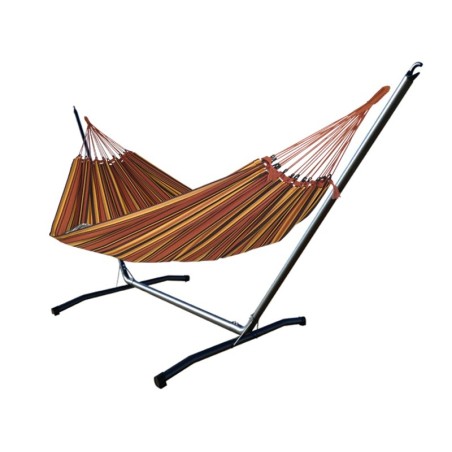 support metal et hamac