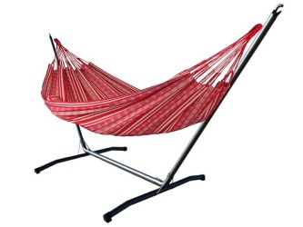 Support hammock INKA L with Red Polygon