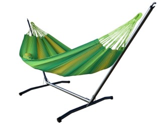 Hammock with stand INKA L - Green Sun