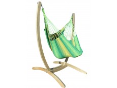 chaise-hamac soleil vert