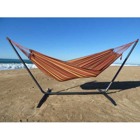 hamac avec support metal