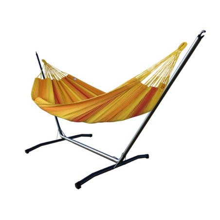 hamac orange sur pied