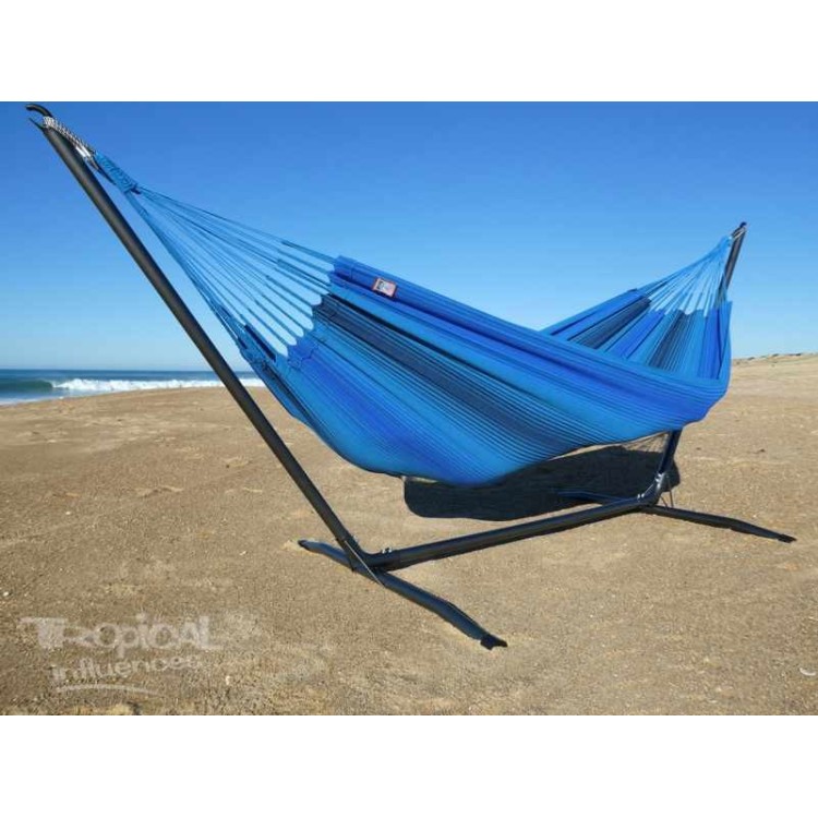 HAMAC FAMILIAL AVEC SUPPORT