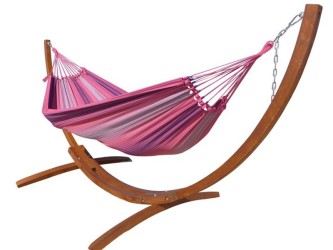 Latino Relax Hammock Stand L 3 roses