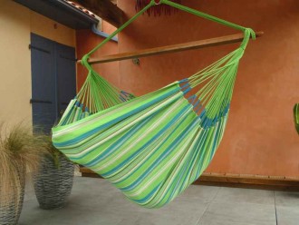 HAMAC CHAISE VERT BLEU