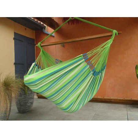 HAMAC CHAISE VERT BLEU