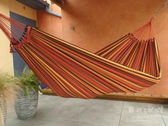 HAMAC MARRON BORDEAUX GEANT