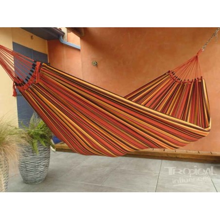 HAMAC MARRON BORDEAUX GEANT